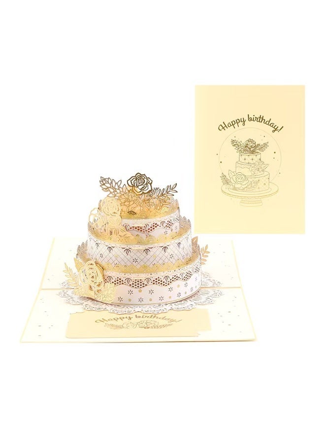 Fuwddy 3D Pop Up Birthday Cards Handmade Funny Cute Happy Birthday Greeting Cards Gifts for Women Men Kids for Birthday Party - Image 1